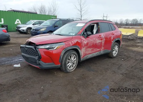 2022 Toyota Corolla Cross Le from USA, damaged, VIN 7MUCAABGXNV031700